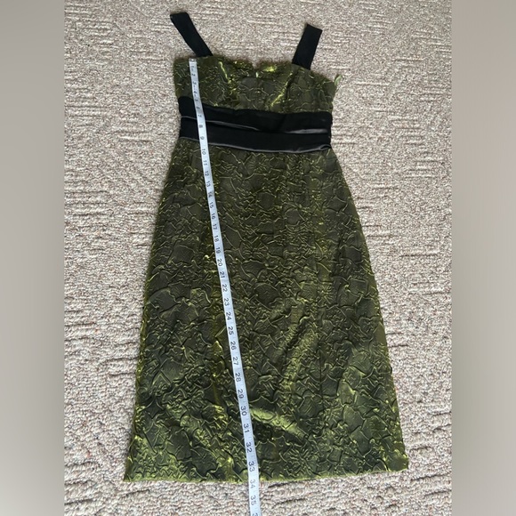 La Chateau Grren and Black Dress - Picture 5 of 14